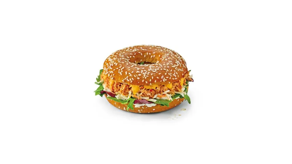 Spicy Thunfisch-Bagel