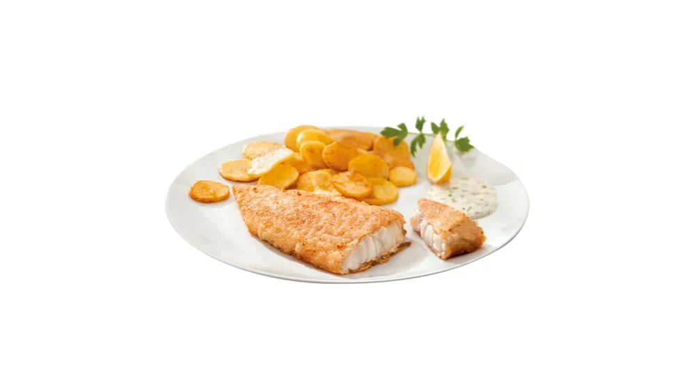 Seelachs Menü