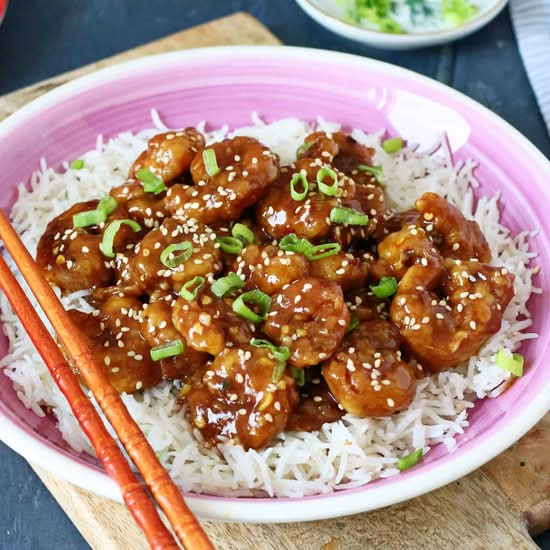 2. General Tso's Shrimp