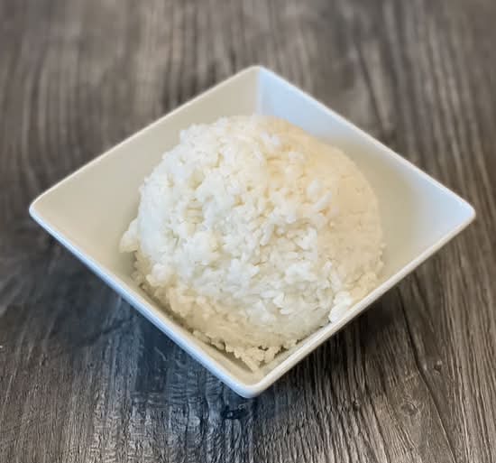 3. Steamed Rice