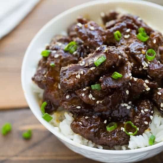 3. Teriyaki Beef