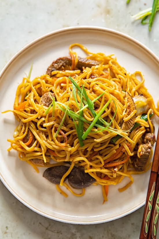 Beef Yaki Soba