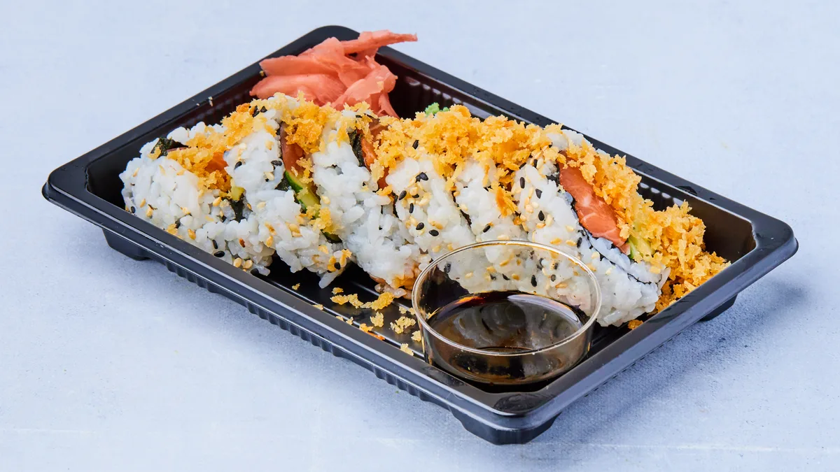22. Crispy Laks Maki