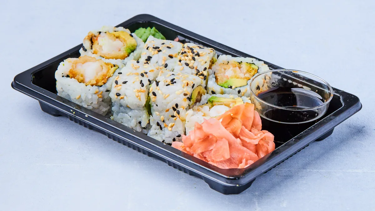44. Tempura Scampi Maki