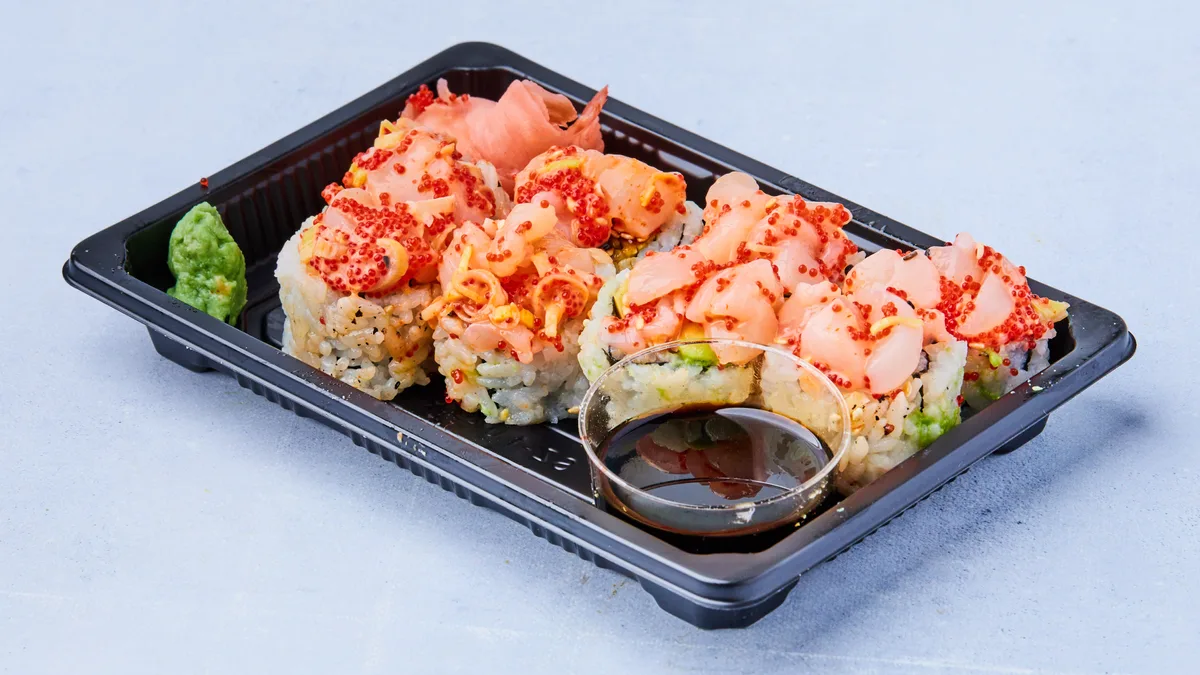 46. Spicy Kamskjell Maki