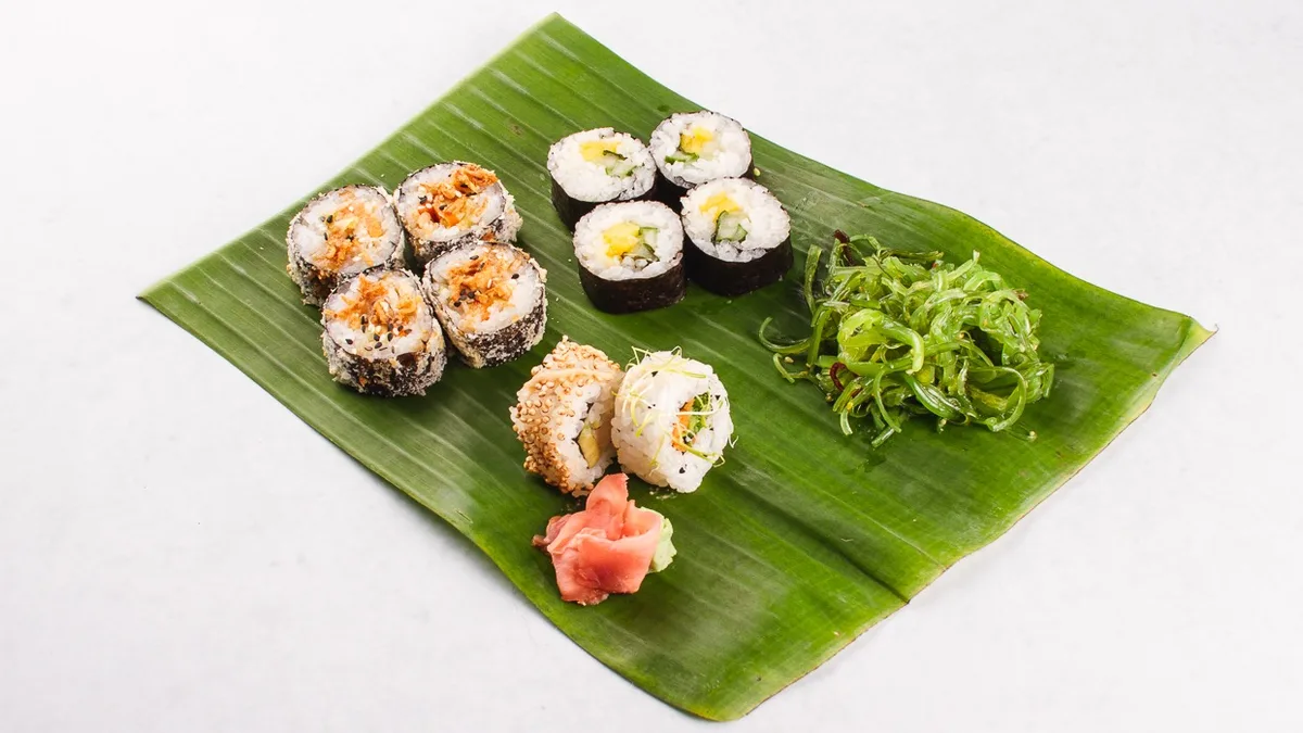 Veganska sushi malica (slika je simbolična)