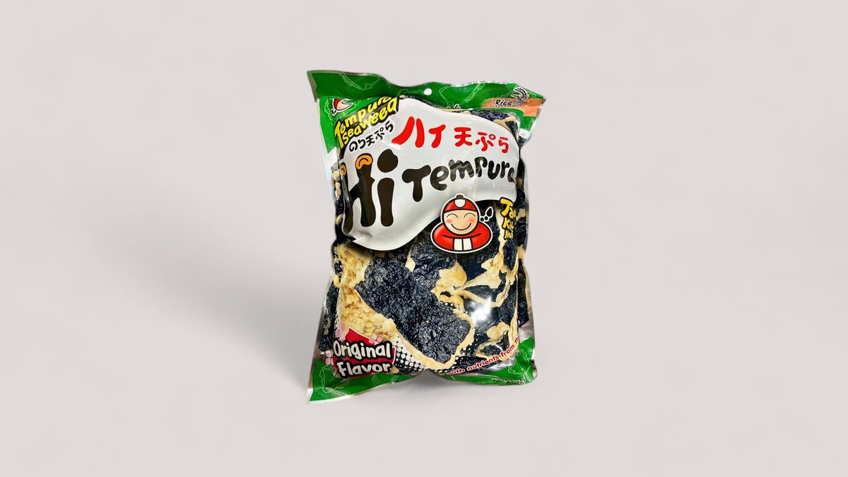 Alga chips tempurázott