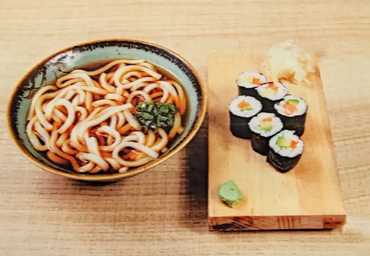 UDON/SOBA ÉS SUSHI MENÜ