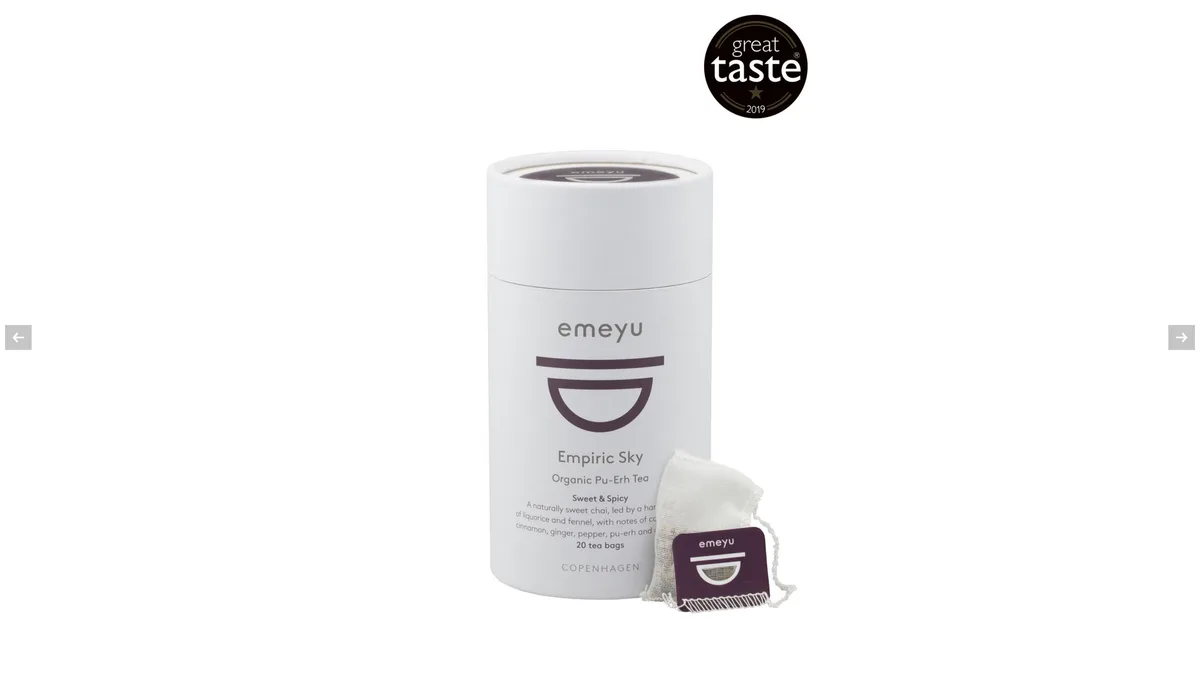 Emeyu 20db filteres tea, chai pu-erh