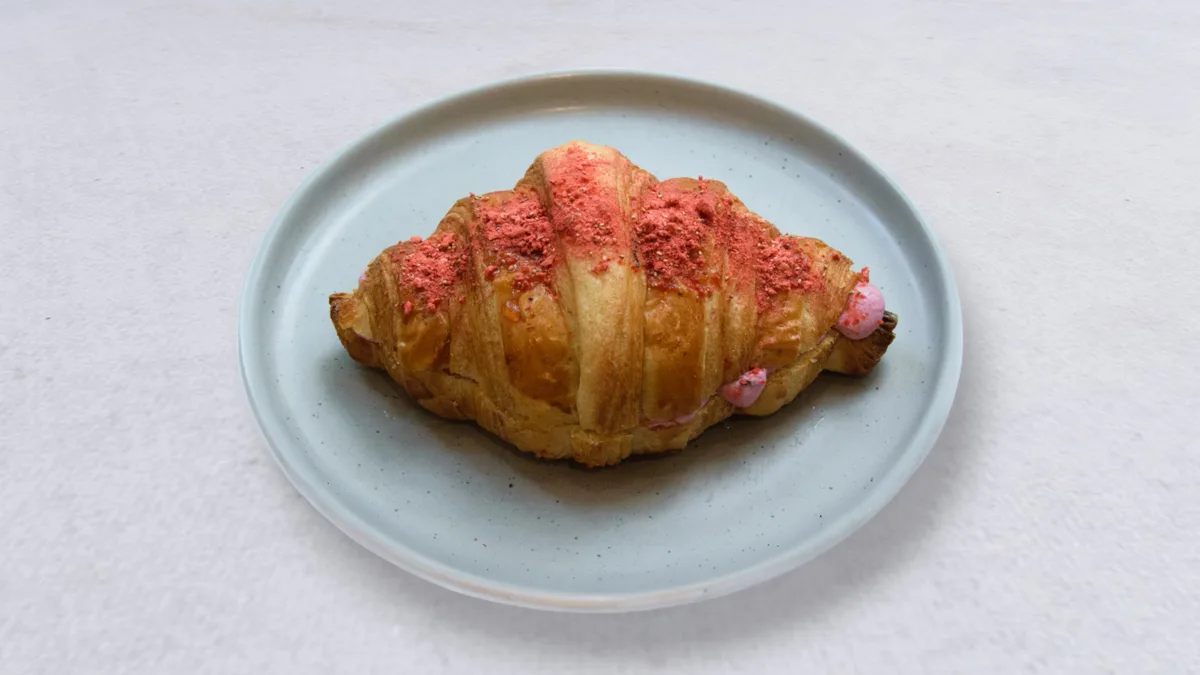 Málnás croissant