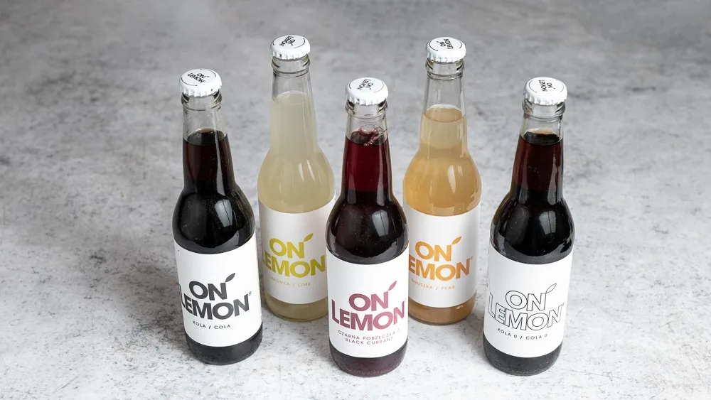 On lemon - cola zero