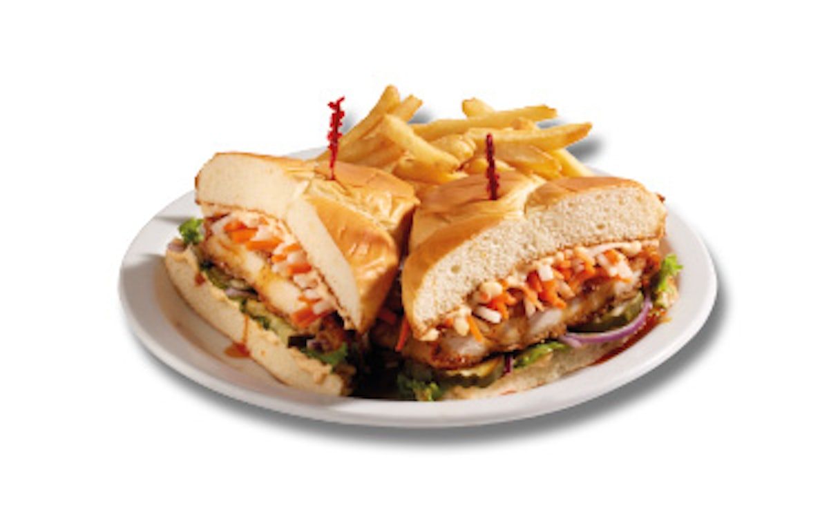 CHILE CRISP FRIED CHICKEN SANDWICH