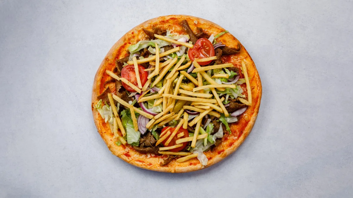Kebabpizza special