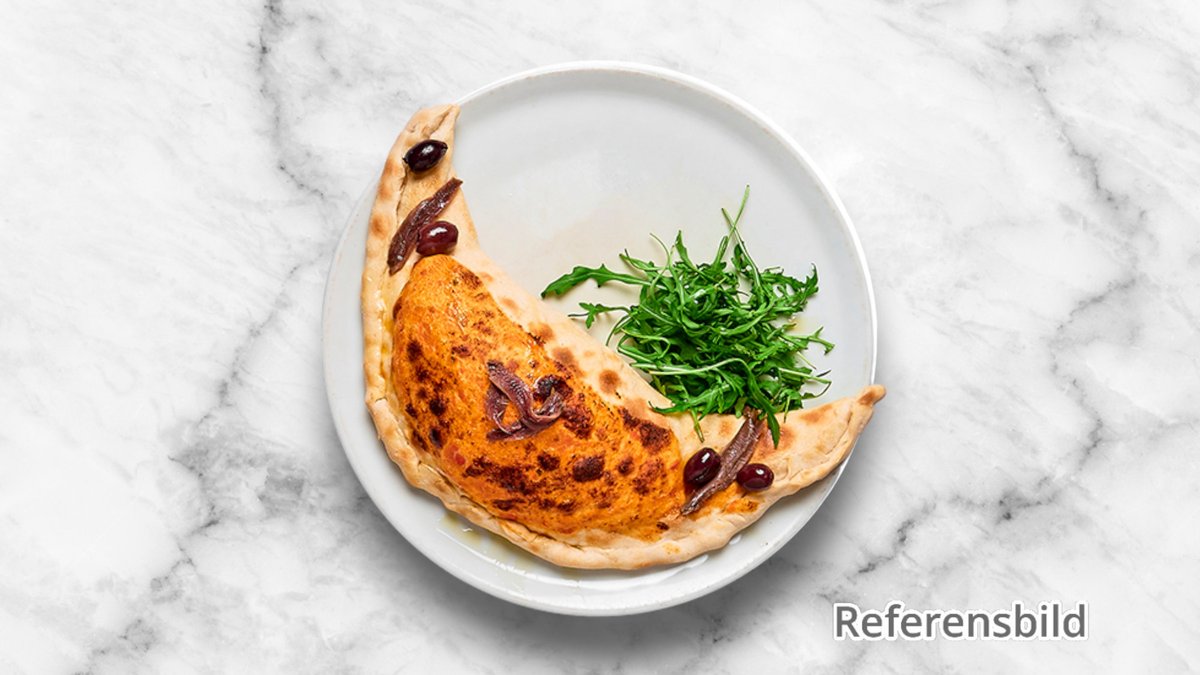 Vegan Calzone (inbakad)