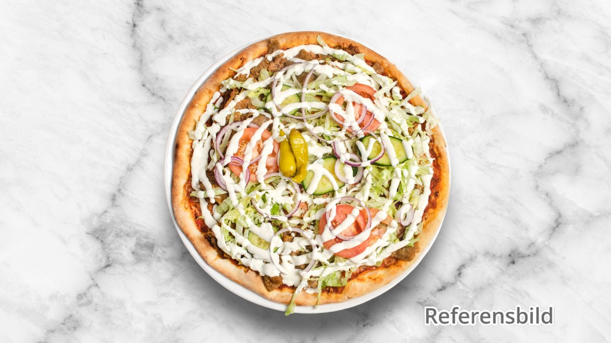 Vegan Kebabpizza