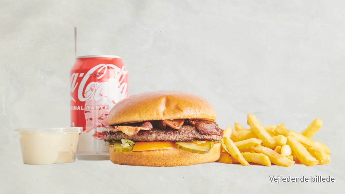 Bacon Cheeseburger Menu