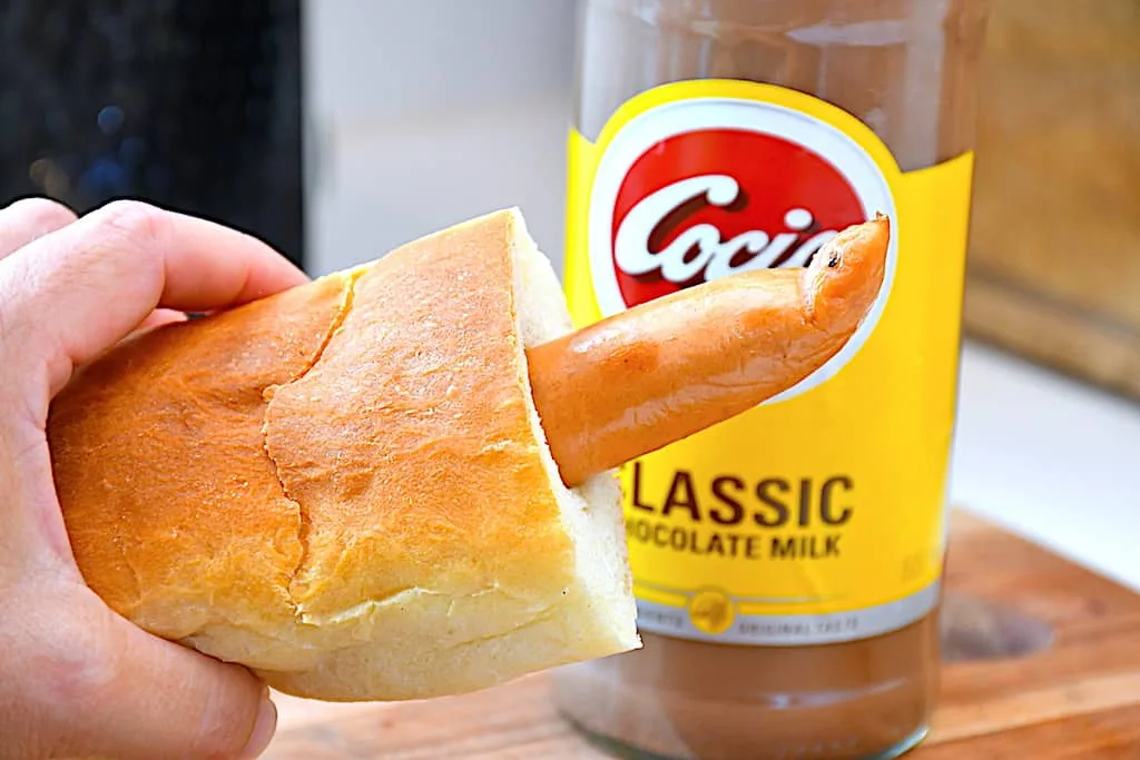 Fransk Hotdog and sodavand