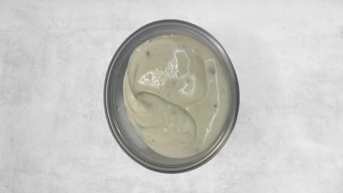 Pommes frites-sauce