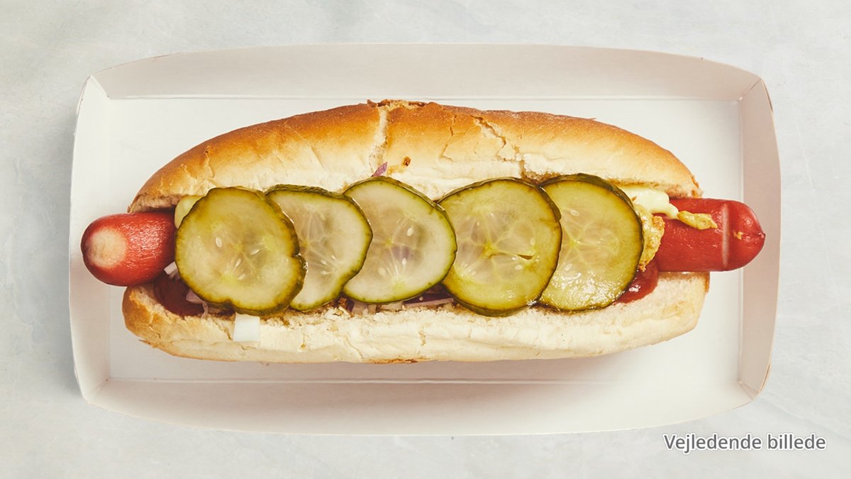 Rød Hotdog