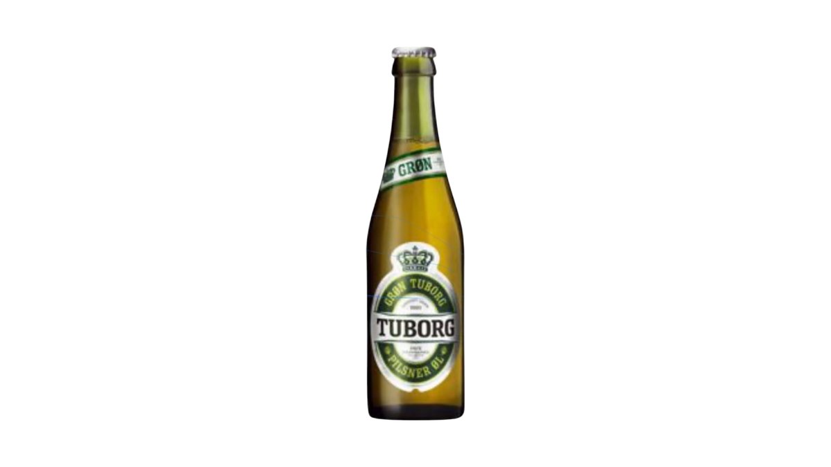 Tuborg alminelig.pilsner 4,6% 0,33 l