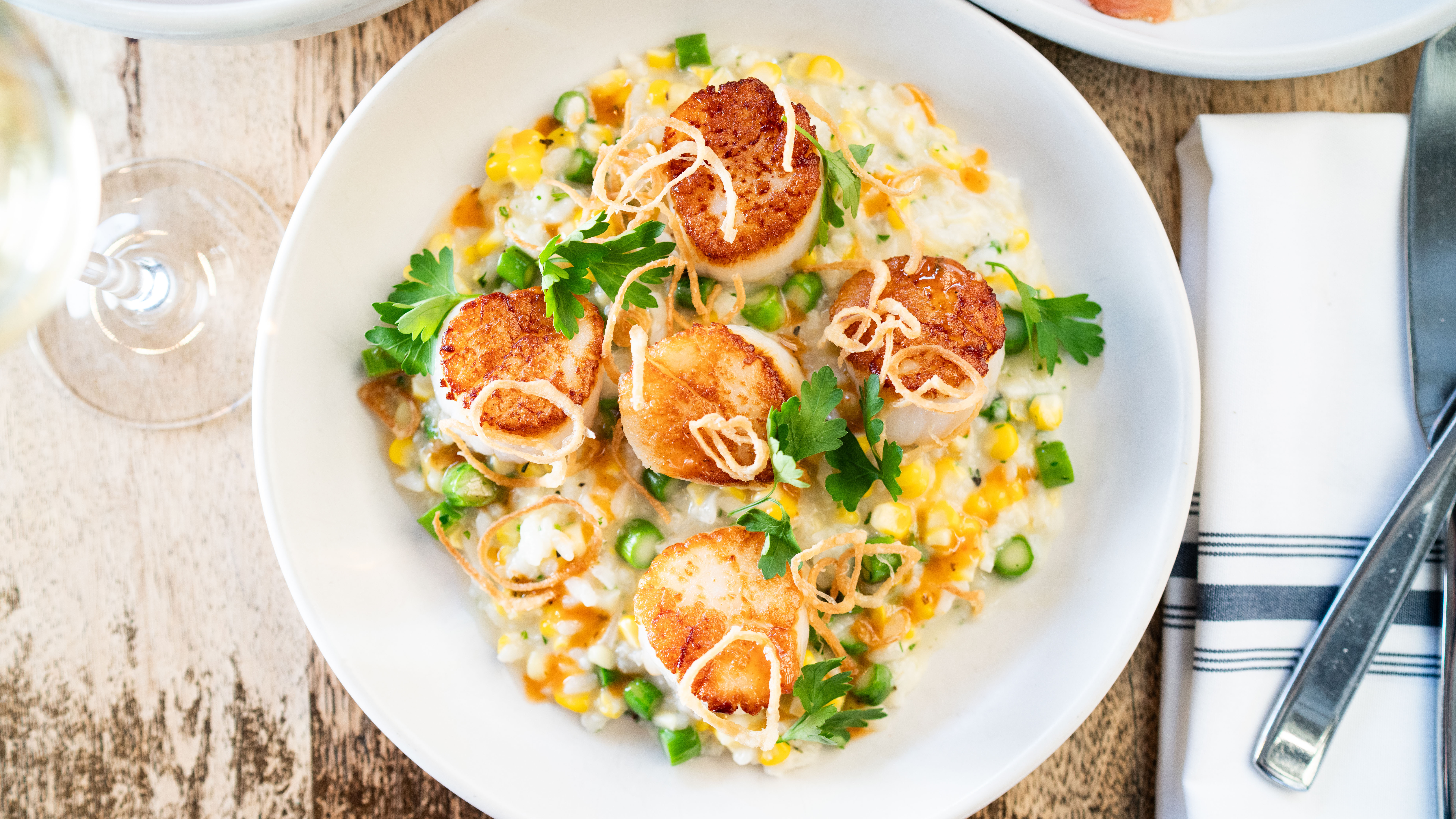 Seared Scallops