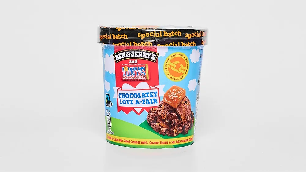 Ben and Jerry's Chocolatey Love A-Fair Caramel Sea Salt 465ml