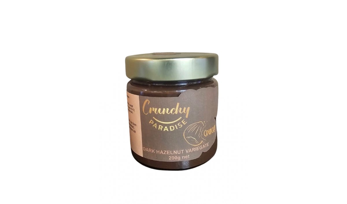 Crunchy Paradise Chokladkräm med krossade hasselnötter 200g