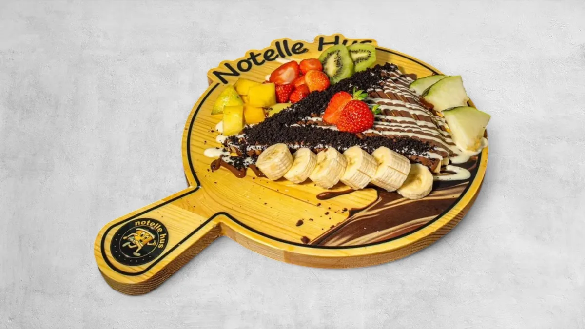 Crêpes - Nutella and oreo