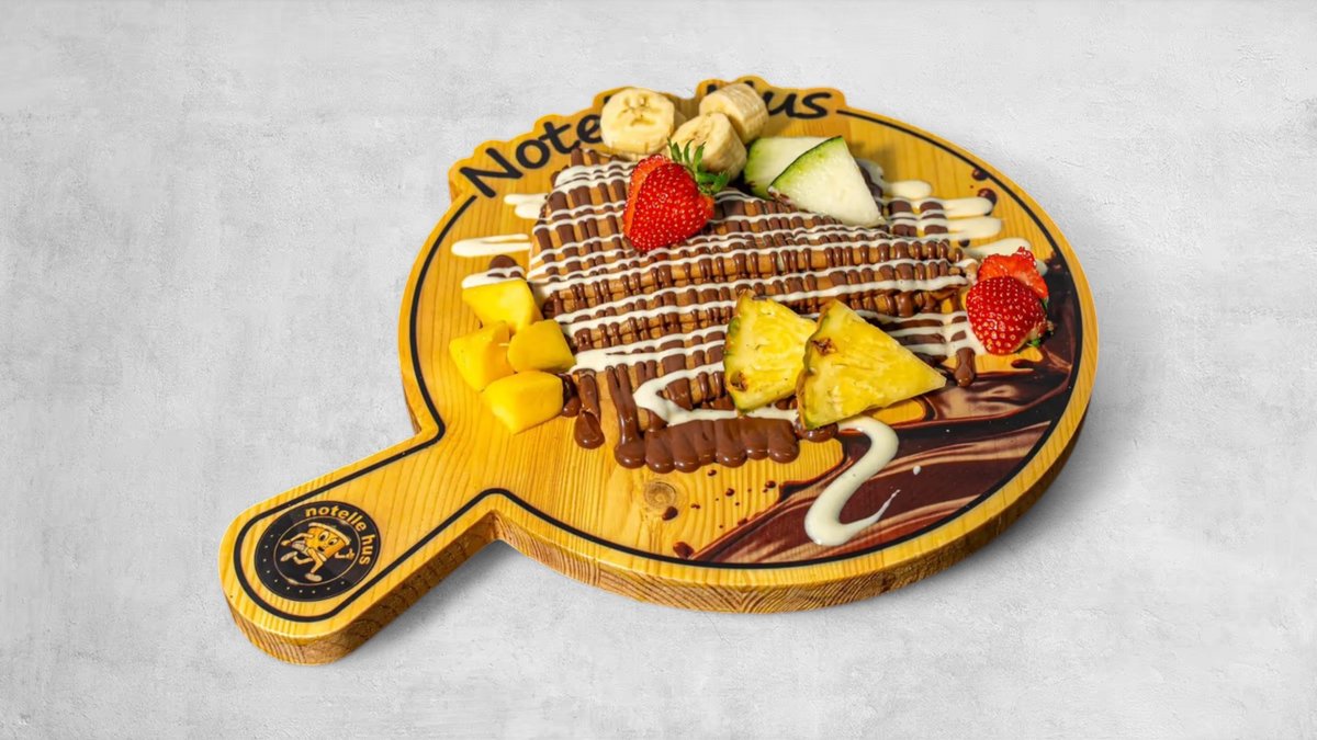 Crêpes - Nutella and Vit Choklad