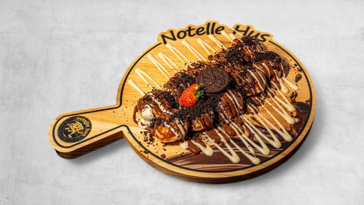Mini Pannkakor Nutella and Oreo