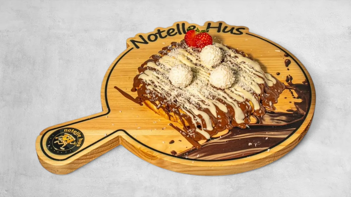 Våffla - Nutella and rafaello