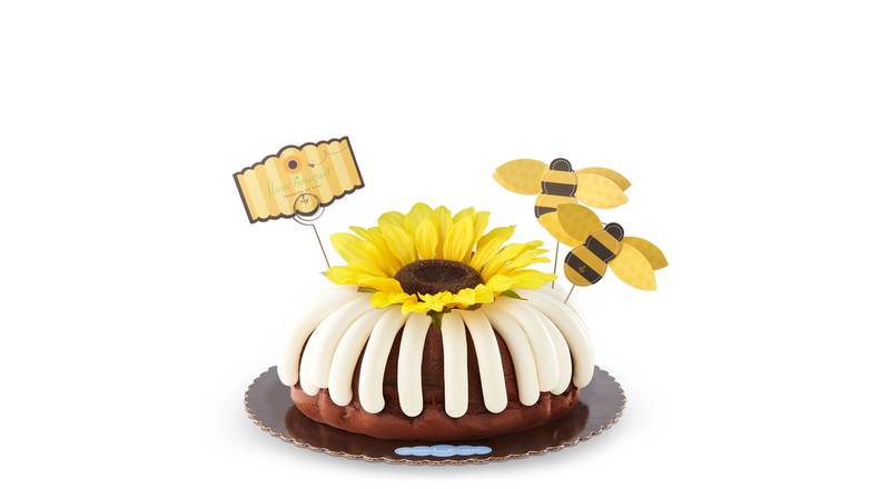Flour Bouquet 10" Decorated Bundt Cake