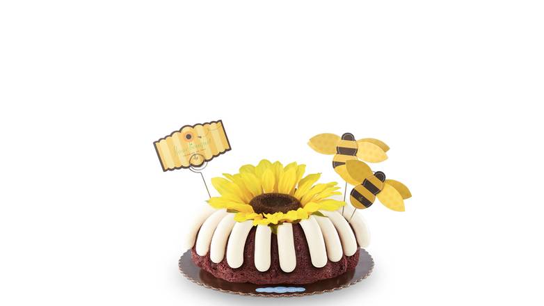 Flour Bouquet 8" Decorated Bundt Cake