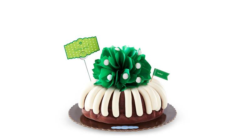 Lucky You 10" Decorated Bundt Cake