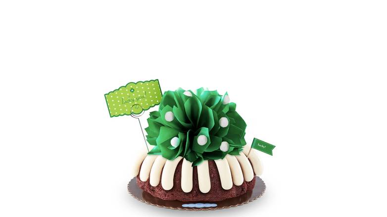 Lucky You 8" Decorated Bundt Cake