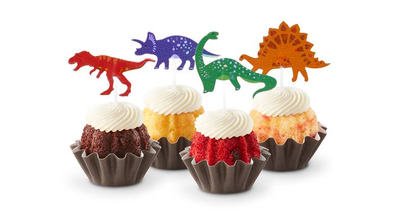 Prehistoric Party Bundtinis - Signature Assortment and Toppers