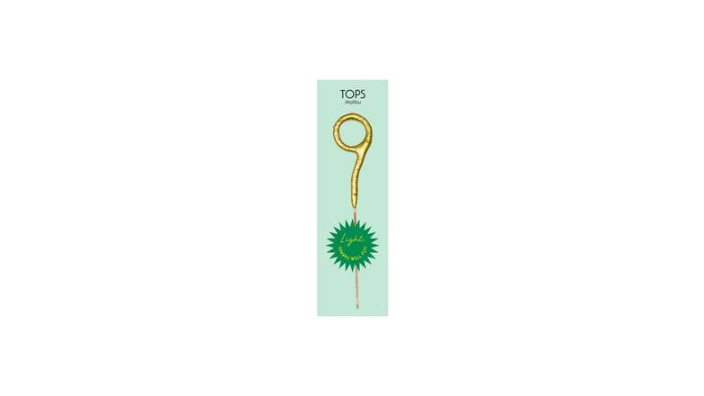 TOPS Malibu "9" Sparkler Candle