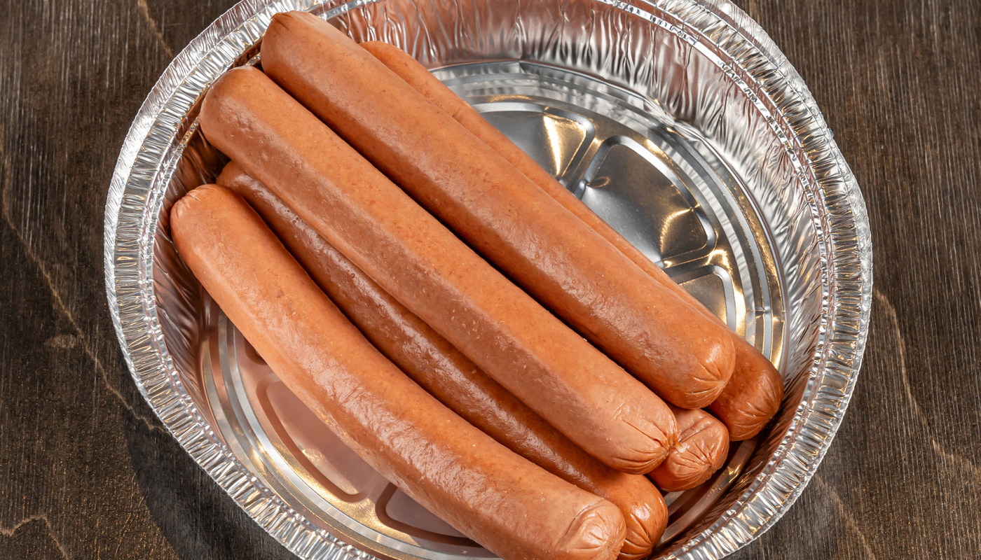 6 HOT DOG CRU/ 6 RAW HOT DOG