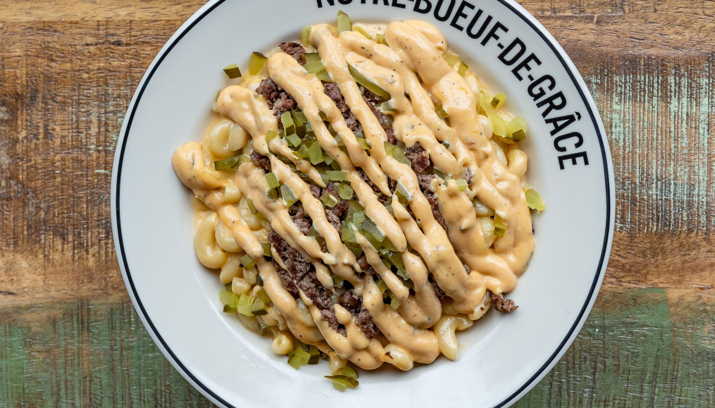 CHEESEBURGER MAC and CHEESE