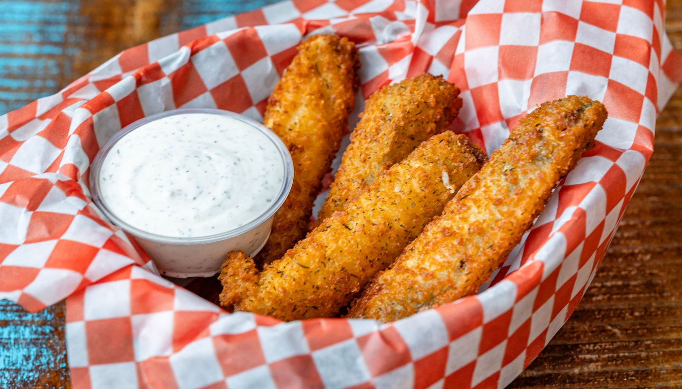 Cornichons Frits(4)/ Fried Pickles (4)