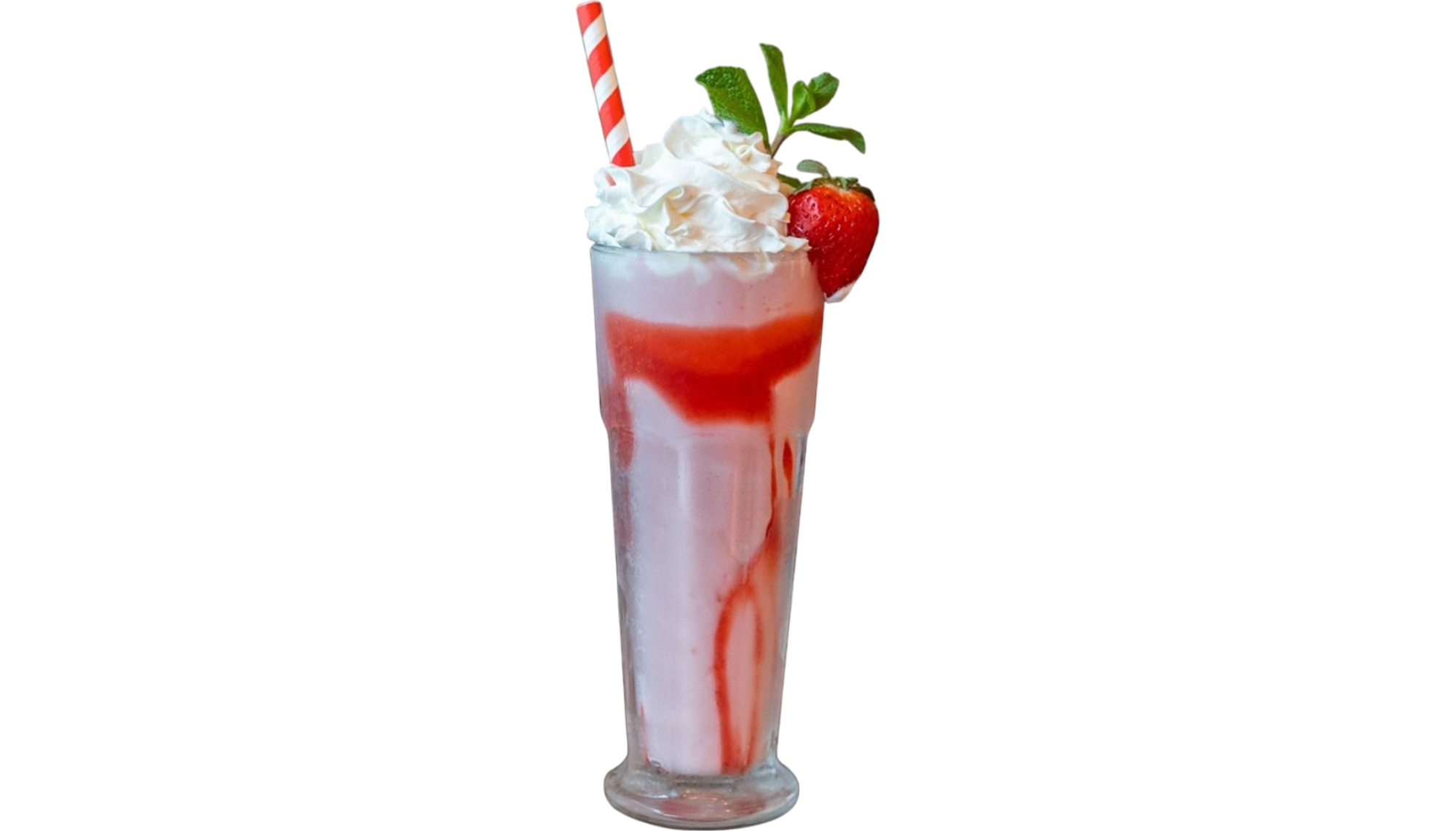 LAIT FRAPPE FRAISE/ STRAWBERRY MILKSHAKE
