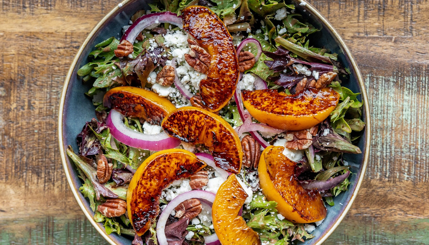 SALADE REPOSEZ EN PECHE/ REST IN PEACH SALAD