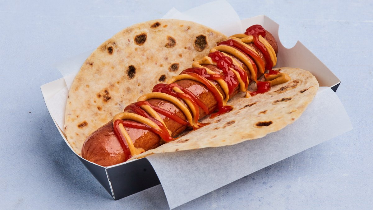 Grillpølse I Lompe