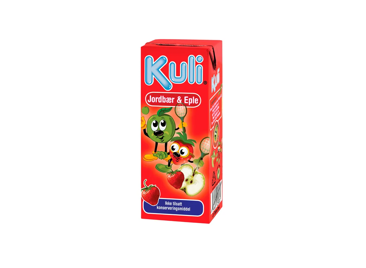 Kuli Jordbær/Eple