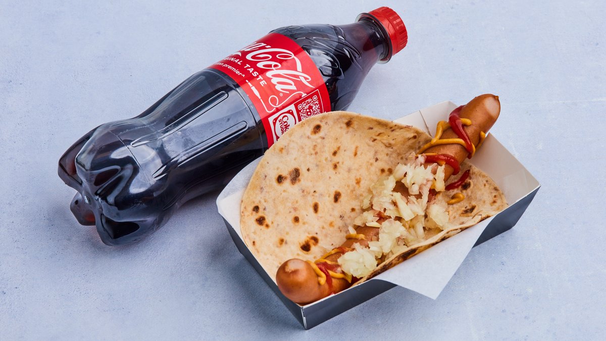 Meny: Wienerpølse I Lompe Inkl. Drikke