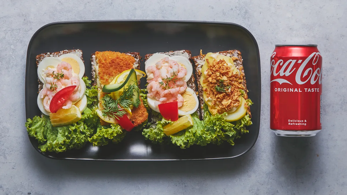 Smørrebrøds menu