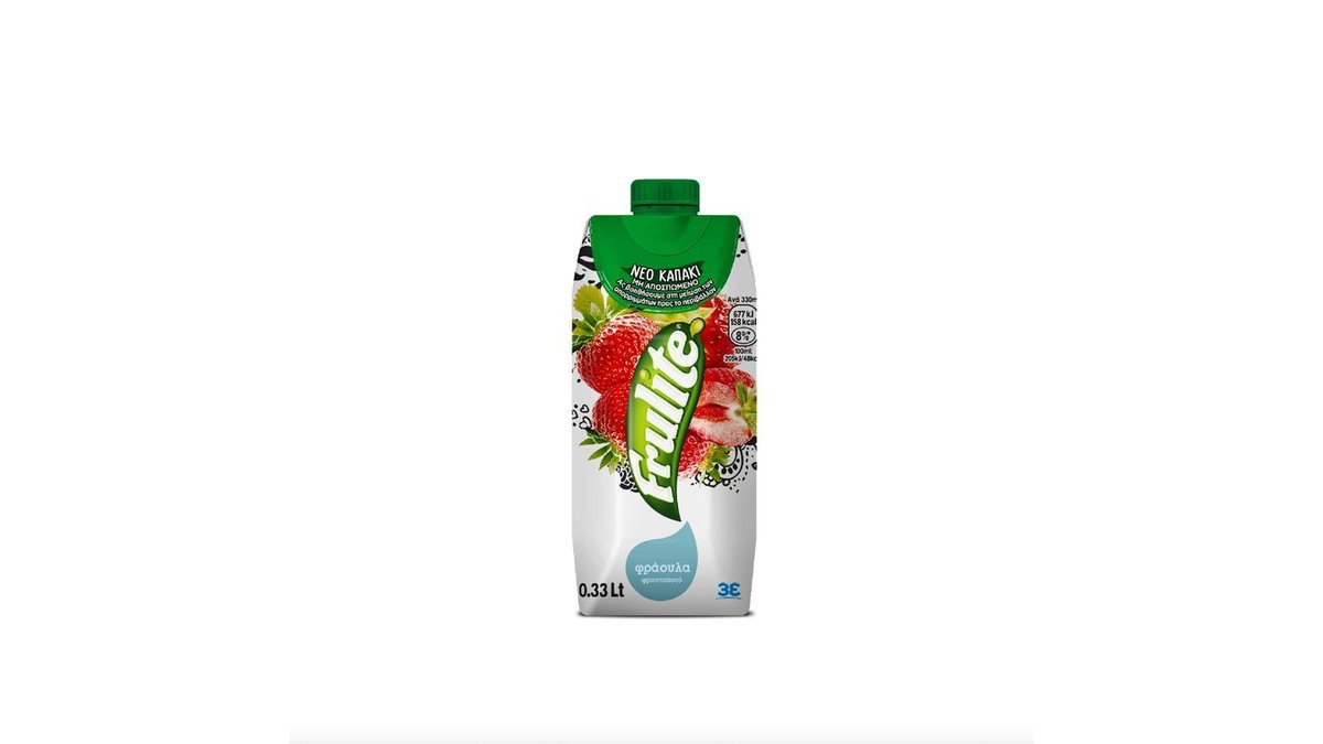 Frulite Φράουλα 0.33 l
