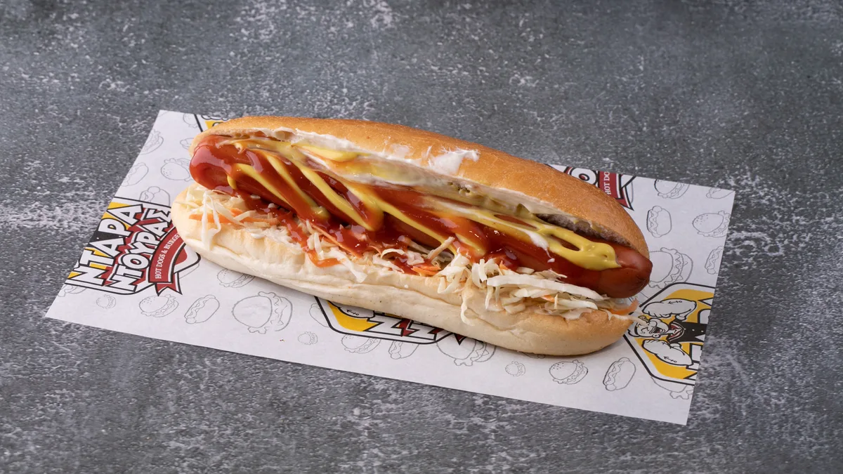Hot Dog Λουκάνικο Χοιρινό