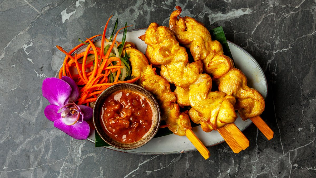 No. 3. Satay Gai (4 stk)