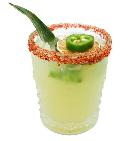 SPICY PINEAPPLE MARGARITA (Serves 1, 12 oz)